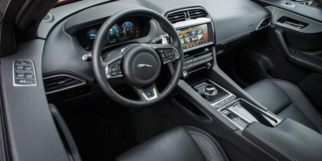 jaguar f pace interior